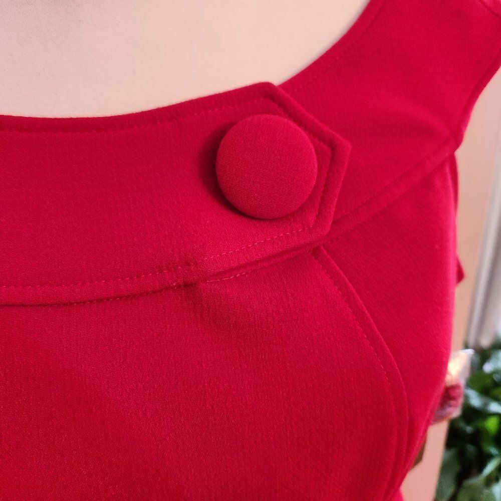 Stunning red sheath dress - NWT - Picture 3 of 15